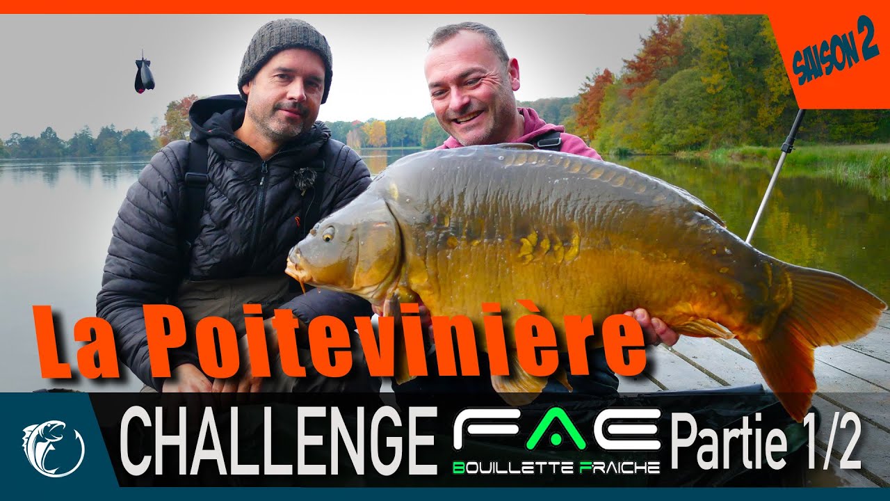 Pêche de la carpe - Carpfishing - En COMPETITION avec NICO - Challenge FAE à La Poitevinère 1/2