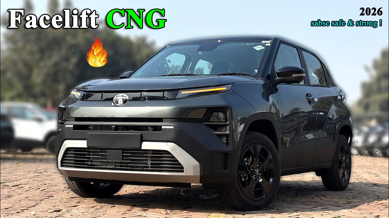Tata Punch Facelift Accomplished CNG 2026 🔥 – New Look, Mileage & Features | Worth Buying or Not?