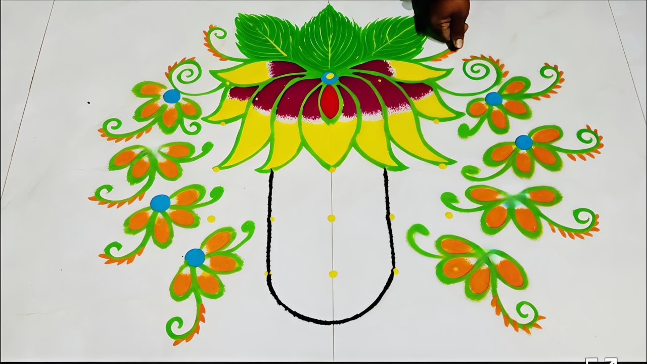 Mahashivratri rangoli 🙏🪷Shivling rangoli #shorts #mahashivratri #rangoli