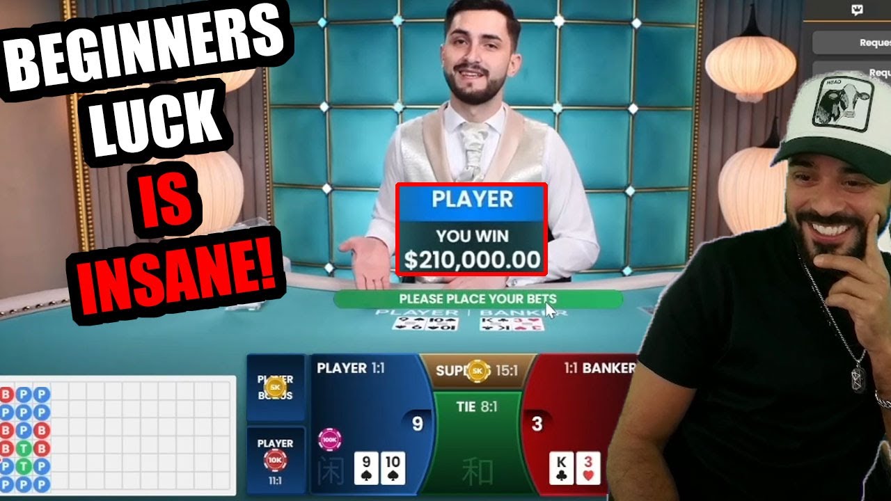 Insane Beginners Luck | Private Baccarat