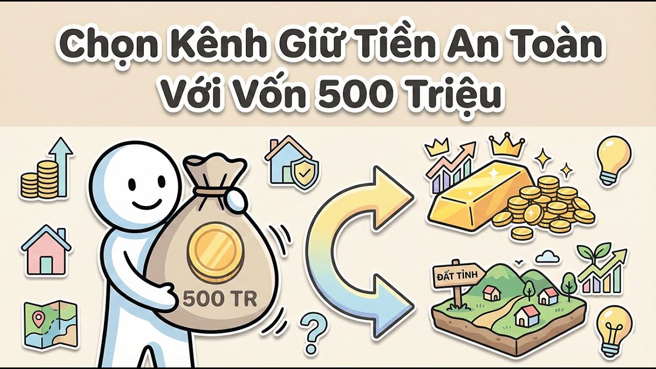Tích Sản Với 500 Triệu: Đầu Tư Vàng Hay Đất Tỉnh?