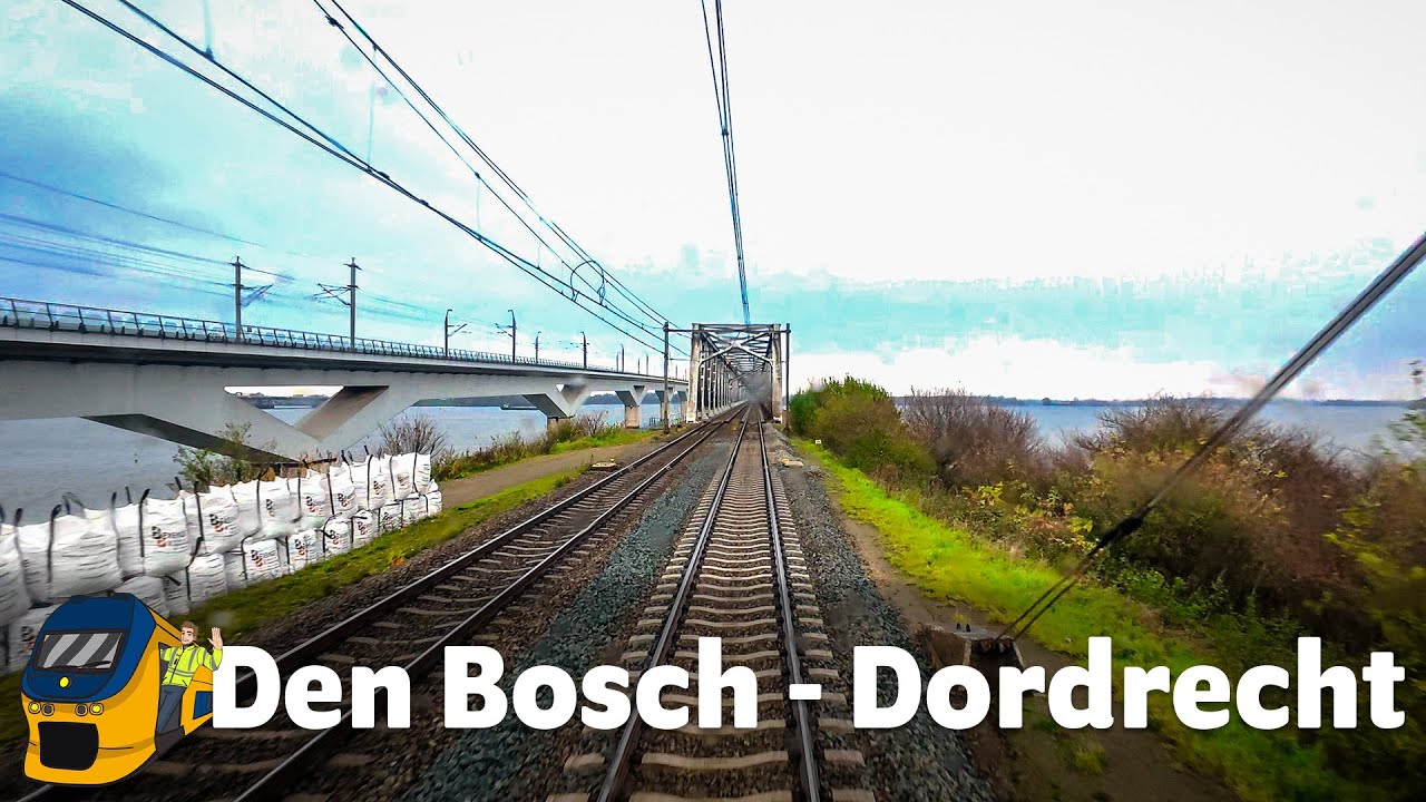 Vertraging door een goederentrein! | Sprinter 's-Hertogenbosch - Dordrecht (FLIRT-3)