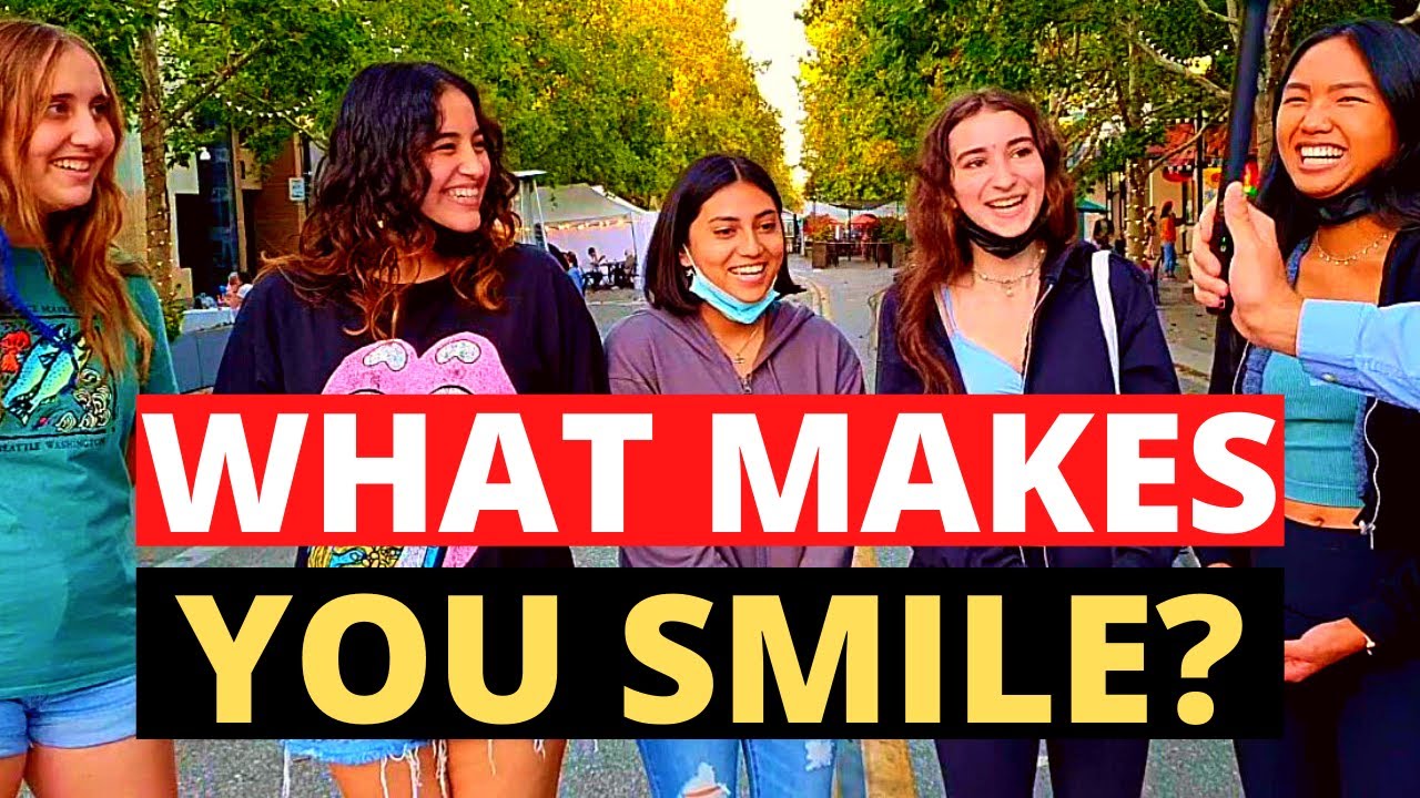 What Makes You Smile Spontaneously? | Street Interviews