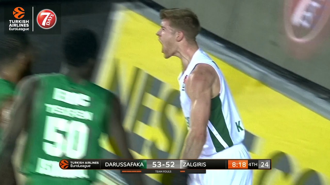 7DAYS Magic Moment, Thomas Walkup, Slam Dunk, Zalgiris Kaunas