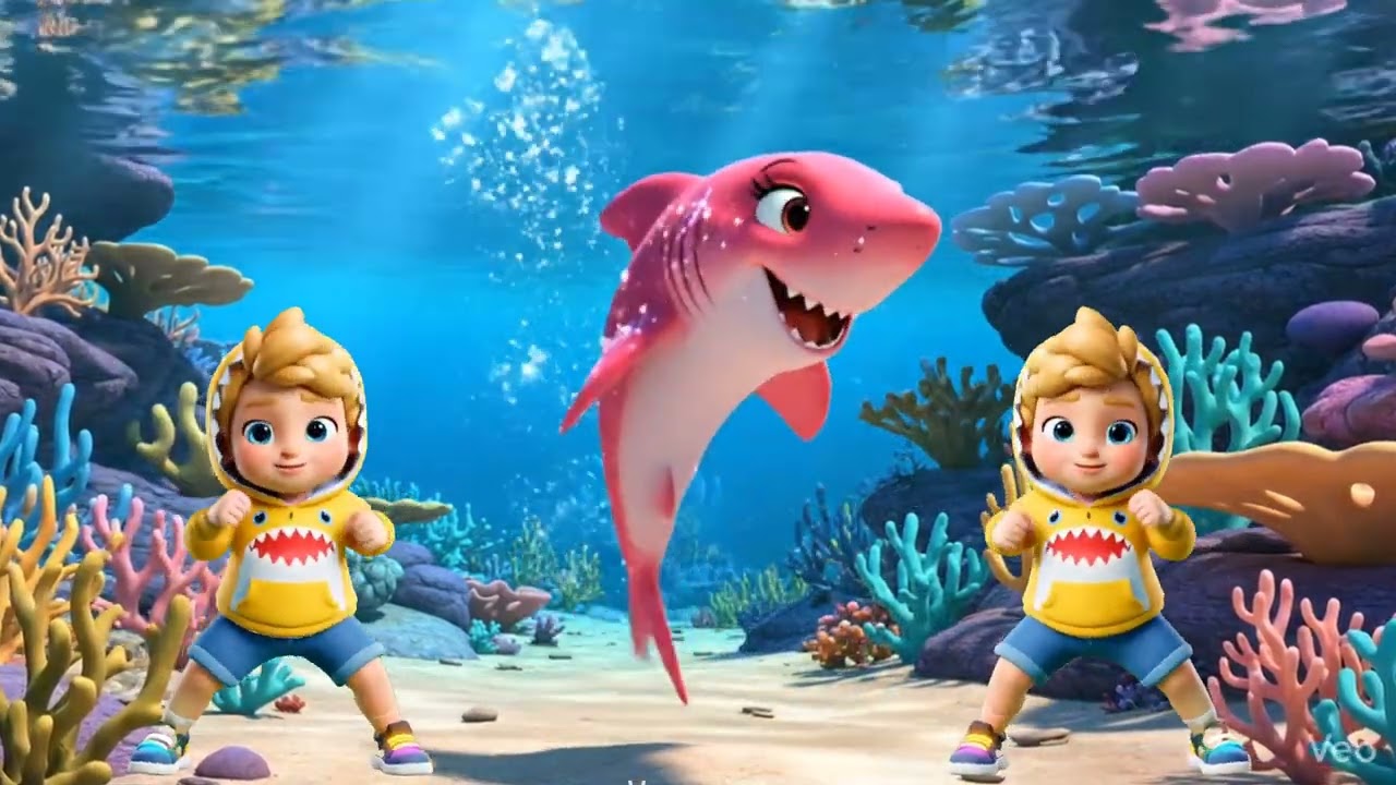 Baby Shark Dance Song | Baby Shark Doo Doo Doo🦈 | Kids Songs & Nursery Rhymes | #dance #babyshark 