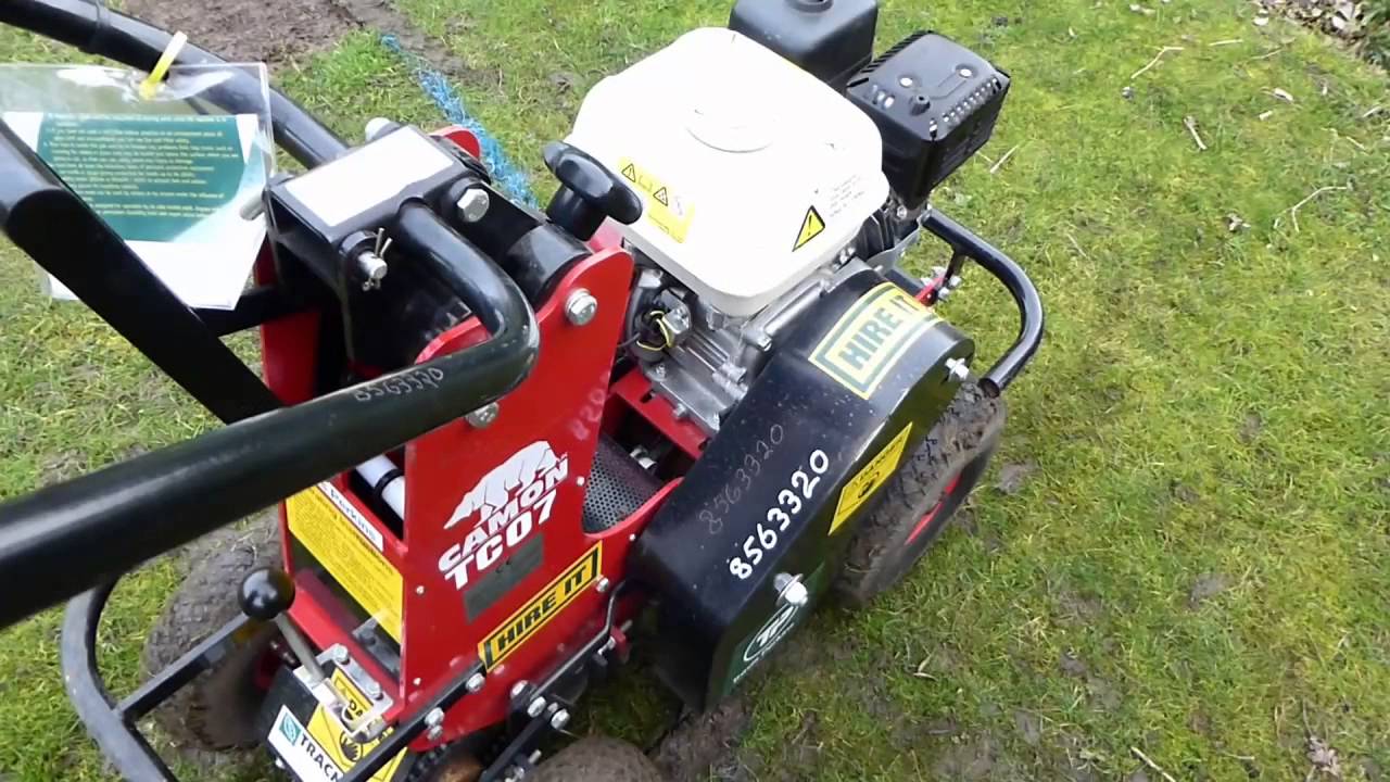 Camon TC07 Turf Cutter IN ACTION!