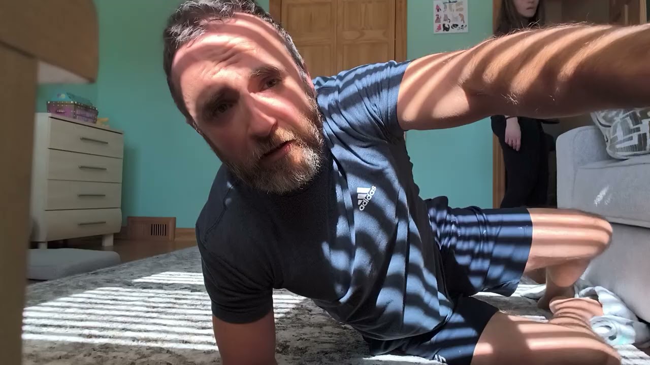 100 unbroken strict sit-ups  | 42 yrs, 170 lbs.