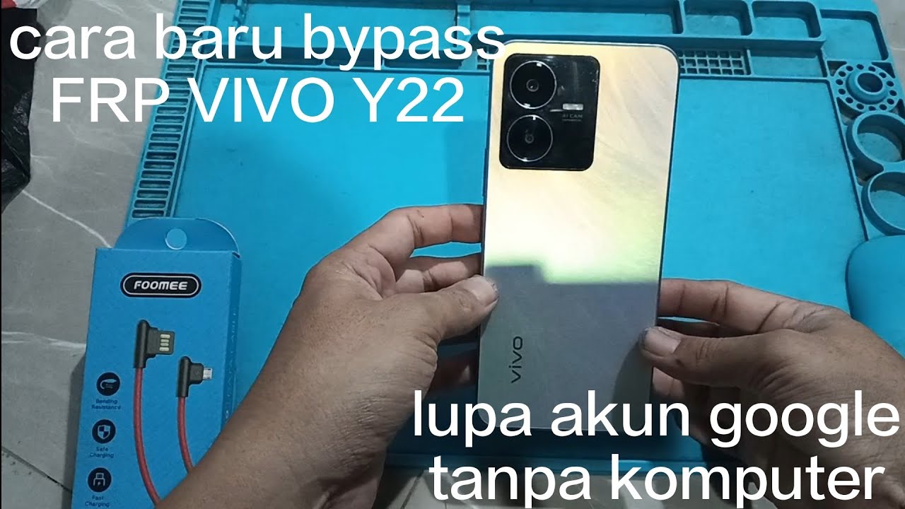 Cara terbaru bypass FRP VIVO Y22 lupa akun google | tanpa PC