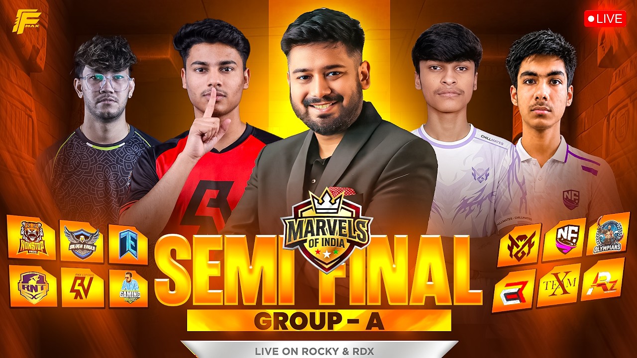 Semi Finals | Marvels of India S1 #freefire #freefirelive #gyangaming