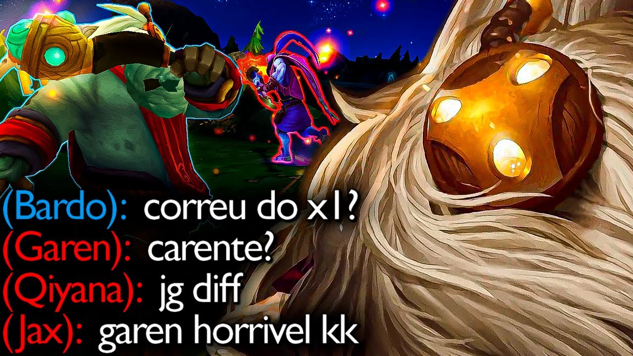 PEGUEI BARDO JUNGLE E JAX BUND&Atilde;O CORREU DO X1 KKKKKKKKKK