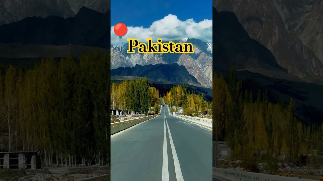 📍Beautiful Roads of Pakistan 🇵🇰 #shortvideo #travel #narankagan #gilgitbaltistan #mountains #nature