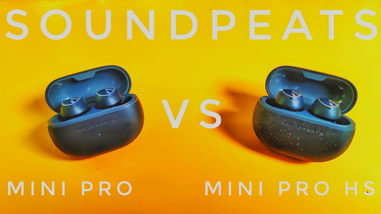 SoundPeats Mini Pro vs SoundPeats Mini Pro HS  - Which Should You Buy? #soundpeats #ancearbuds