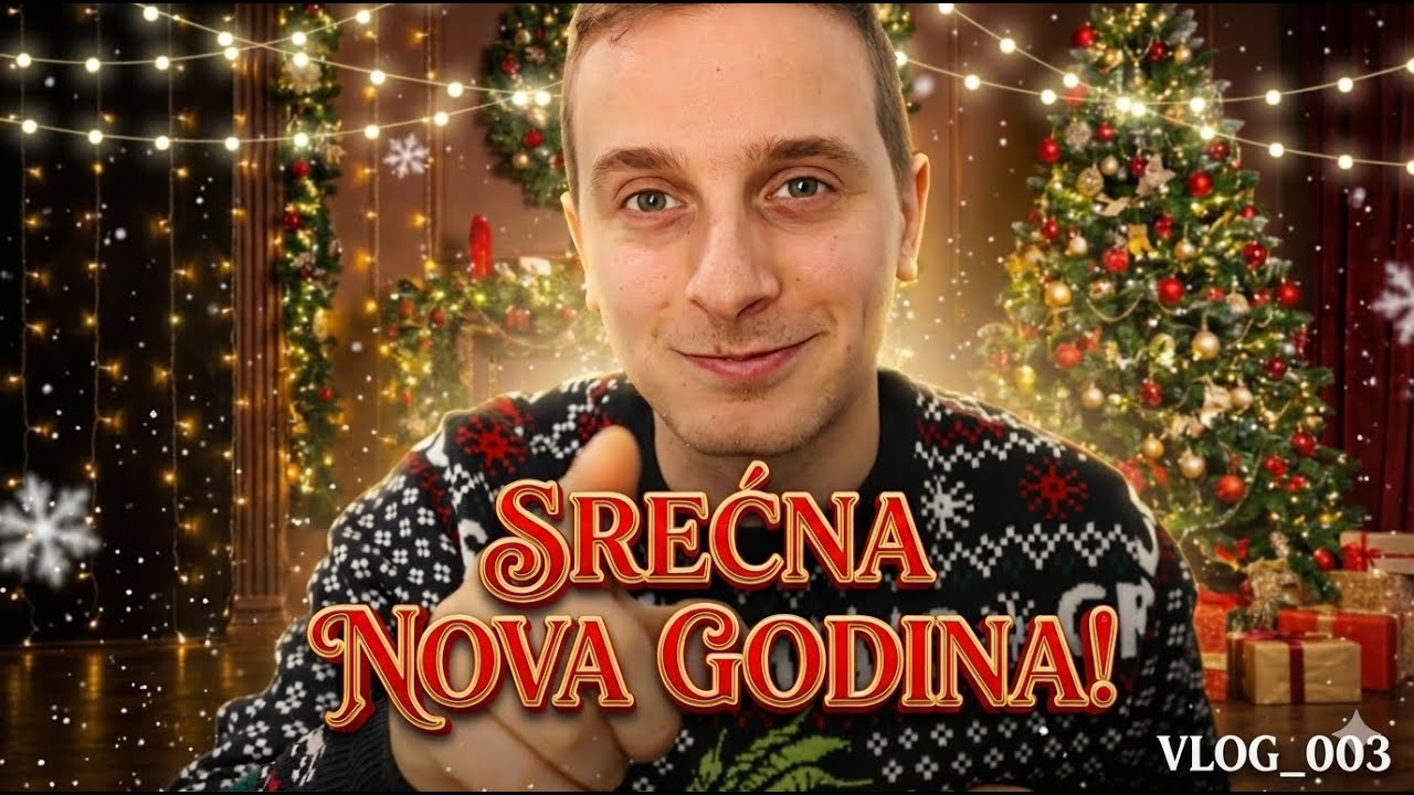 SREĆNA NOVA GODINA! 🎄 | VLOG_003