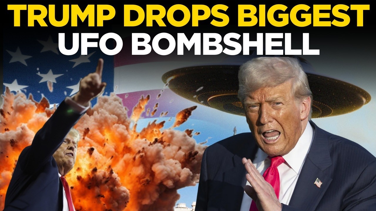Breaking News LIVE: Trump Reveals Shocking UFO Secrets | Classified Files Finally Exposed | UFO