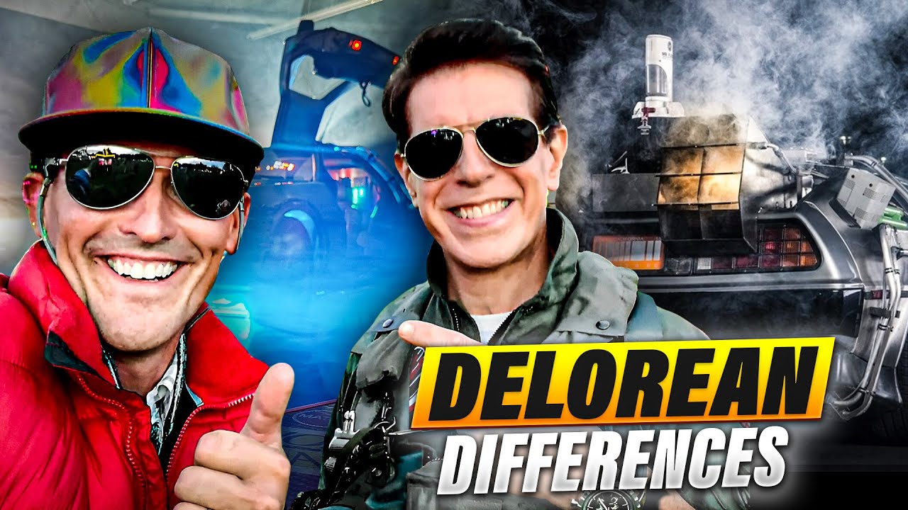 The DeLorean Differnces you NEVER knew about  !!! (The real story)