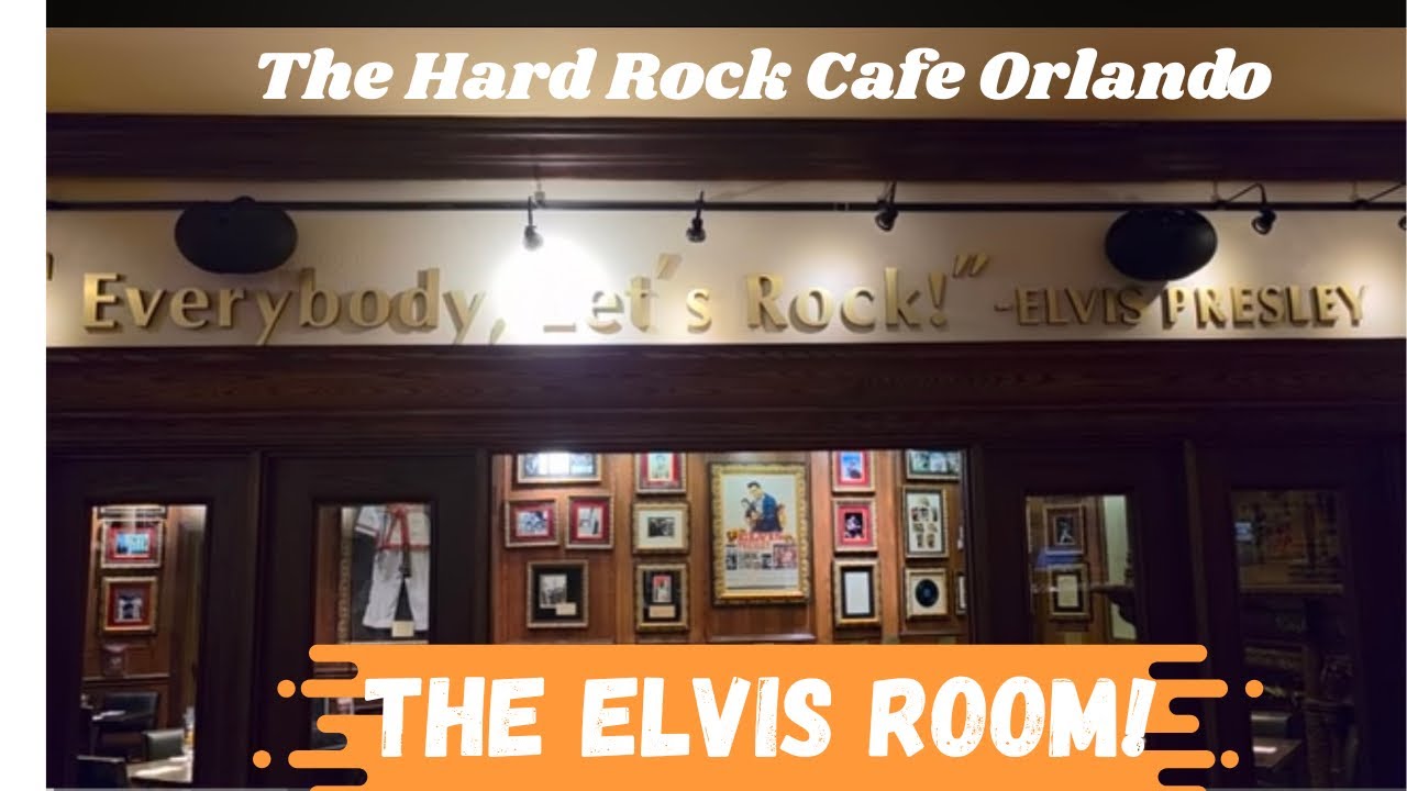 «Комната Элвиса» в Hard Rock Cafe Orlando 2025