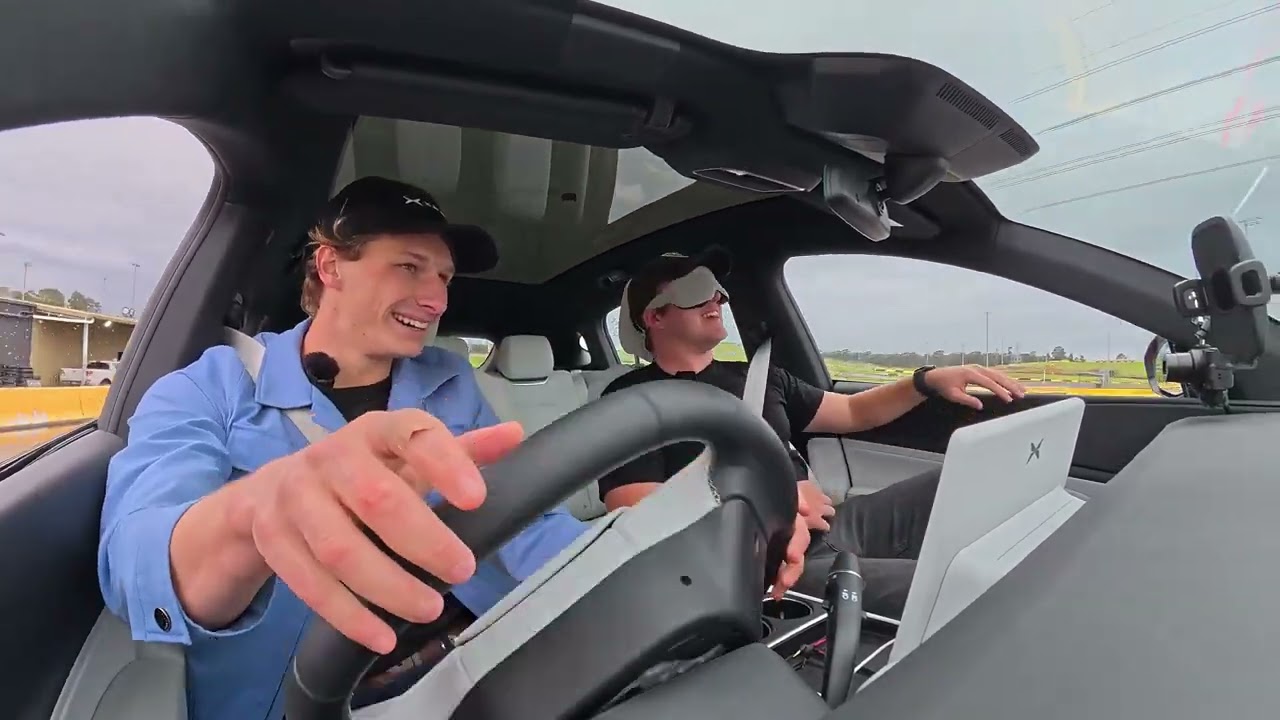 Peak Performance: XPENG G6 Stuns Sydney with Wet Road Stability