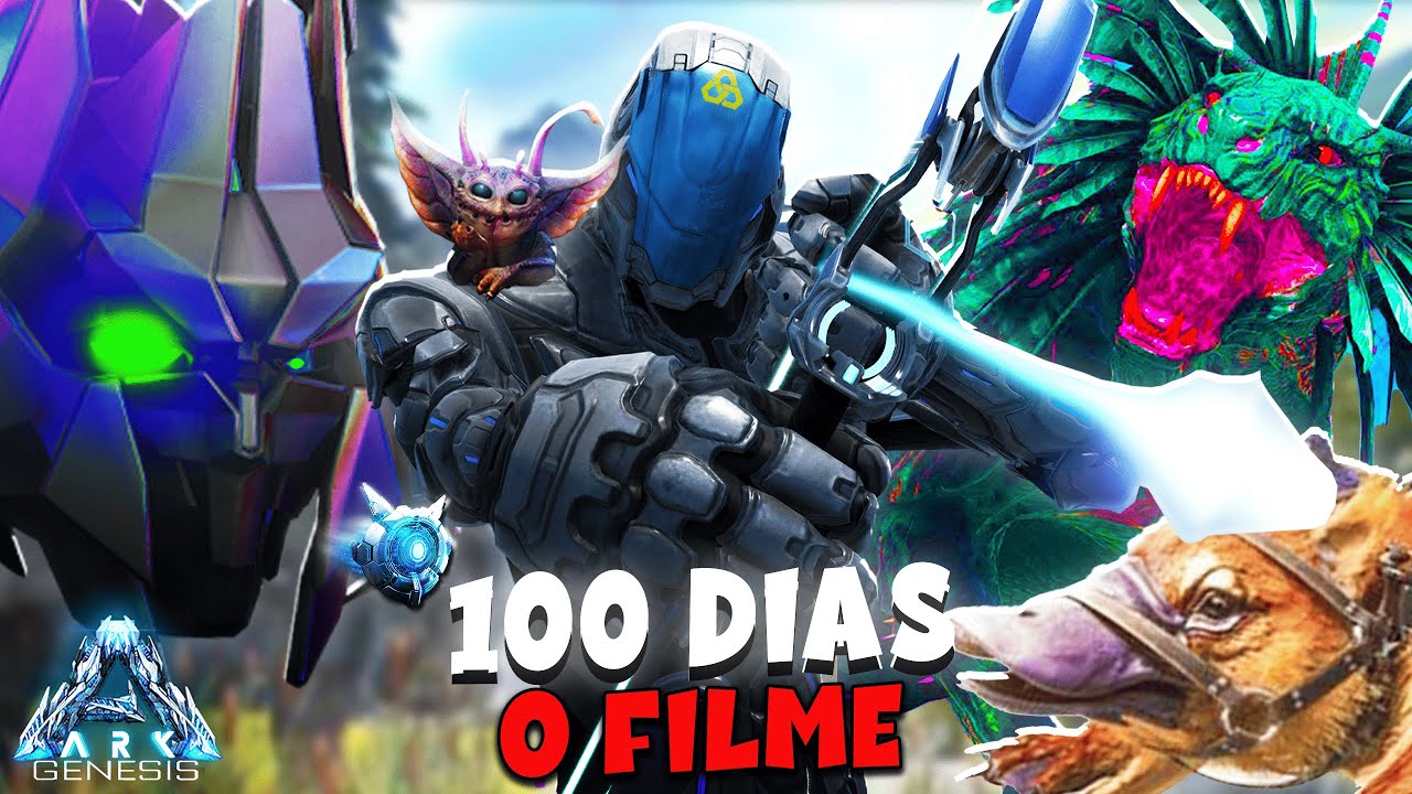 Sobrevivi 100 DIAS no ARK GENESIS 1 & 2 - O FINAL DEFINITIVO DO ARK
