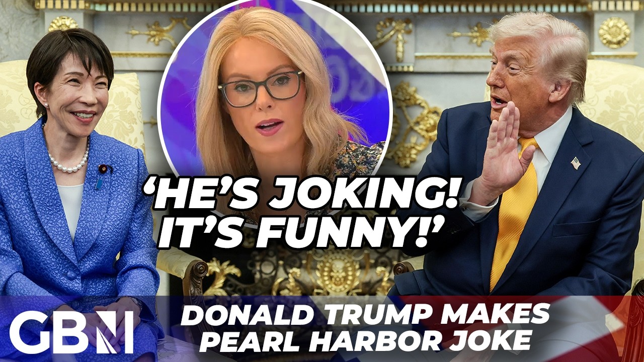 Donald Trump in HOT WATER over 'HILARIOUS' Pearl Harbor joke to Japanese PM - 'He's joking!'