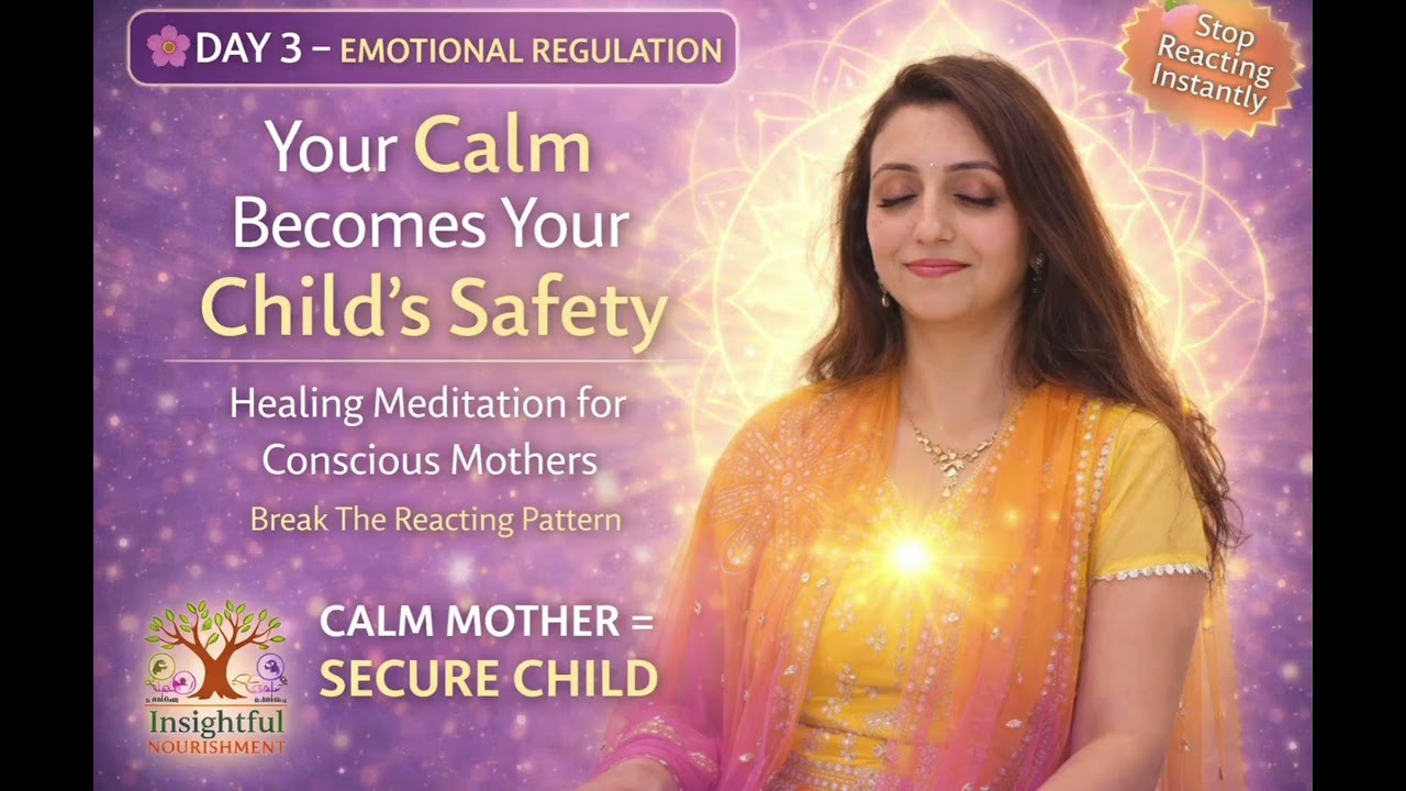 Stop Reacting. Start Regulating. | Emotional Regulation Meditation for Mothers (Day 3)