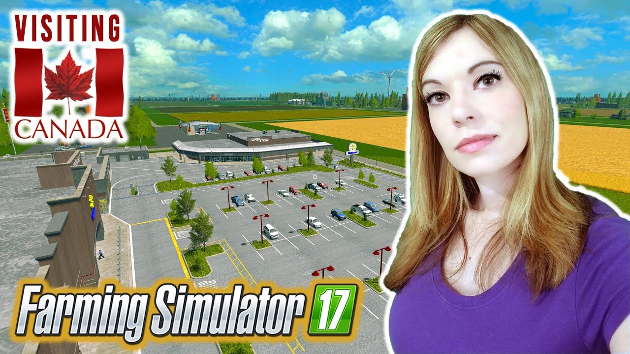 Visiting Canadian Village - Farming Simulator 2017 Multiplayer | LS17 Maps FS2017 Mods