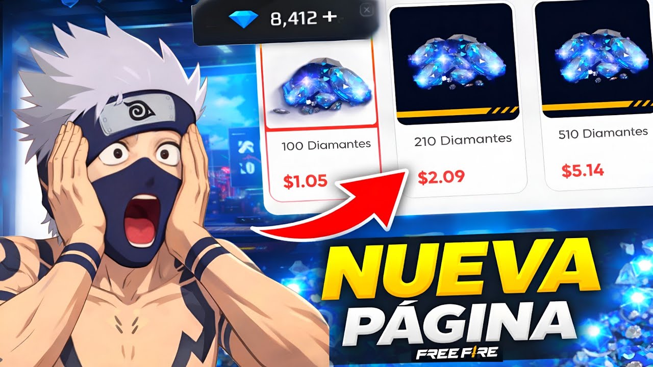 Donde Recargar Diamantes Más Barato en Free Fire 2026 Nueva Página para Comprar Diamantes