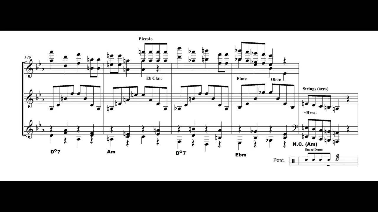 ORCHESTRAL SCORE STUDY #5: Overture to 'Candide' (Bernstein)