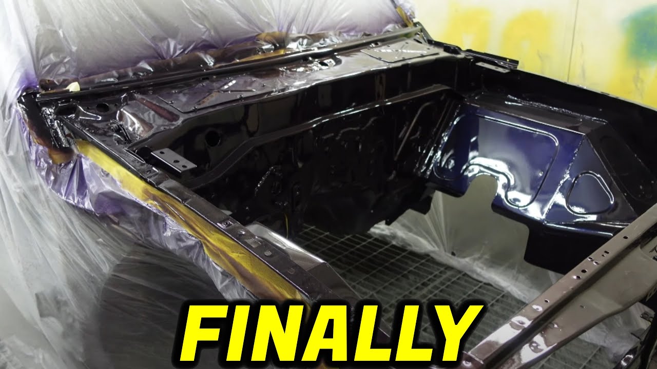 Finally Some Paint! Datsun 720 Mini Truck UPDATE