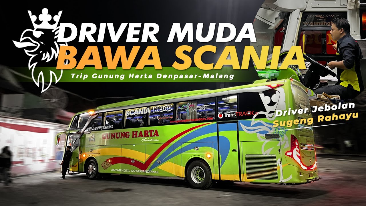 “SCANIA BALAP” LARINYA DILUAR DUGAAN ‼️ - Trip Gunung Harta GHTS 043 Denpasar-Malang #2