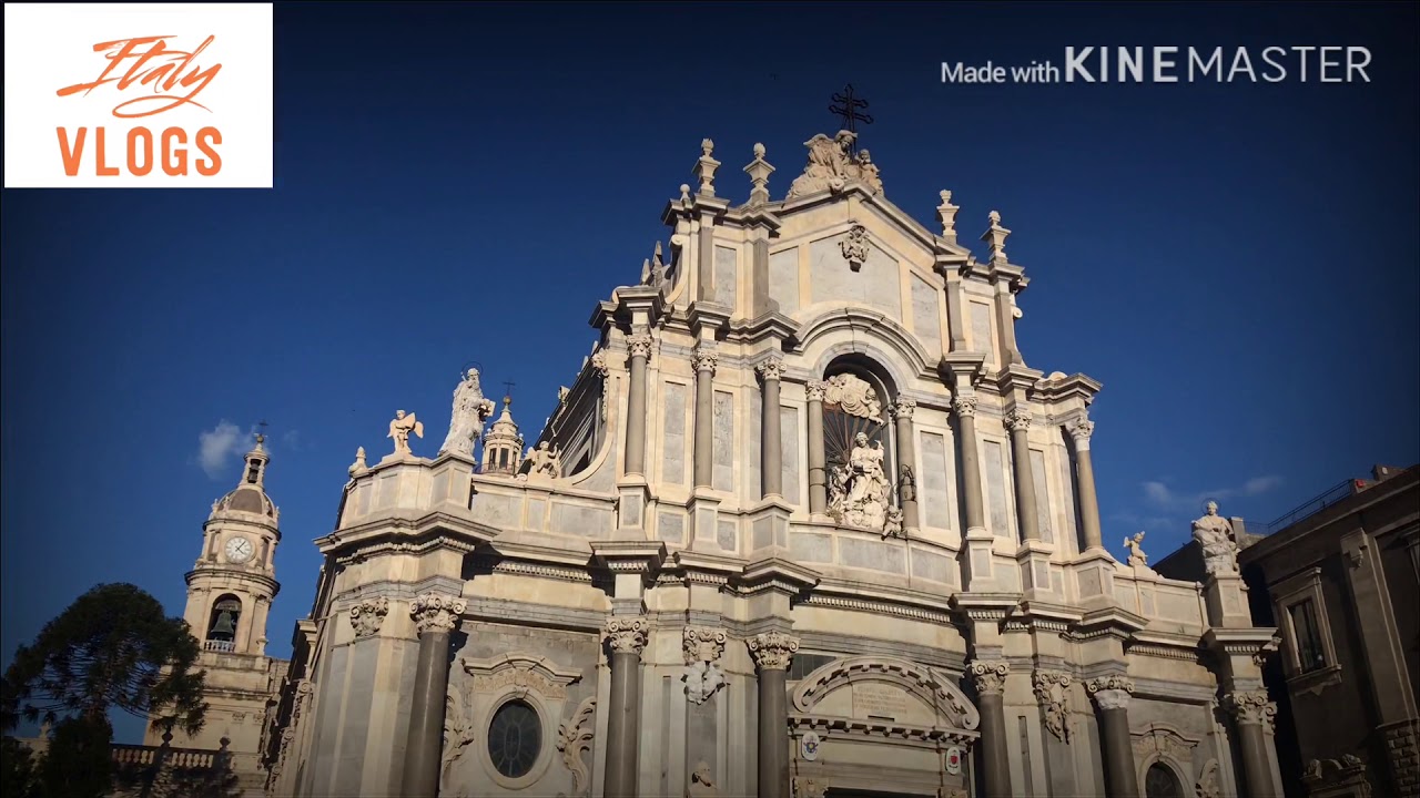 PIAZZA DUOMO CATANIA ITALY VLOGS 🇮🇹