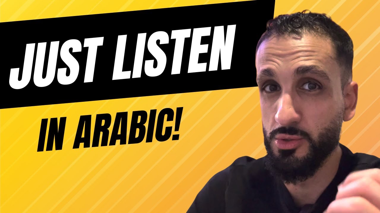 Advanced Arabic Listening| Why I an Learning German| Palestinian/Jordanian Arabic