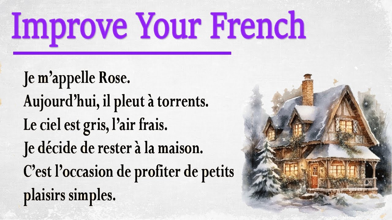 Învățați pronunția franceză cu o poveste simplă (A1-A2)