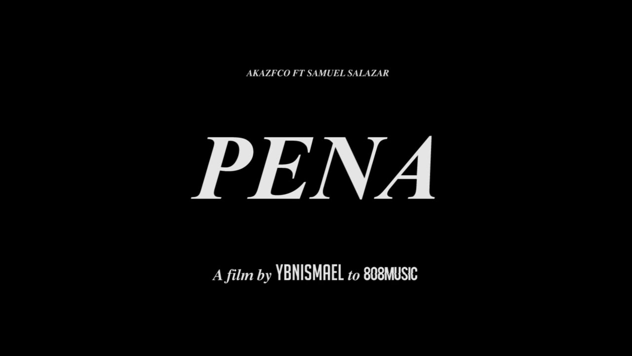 DOMÍNGUEZ FLACO x SAMUEL SLZR- PENA (VIDEOLYRICS)