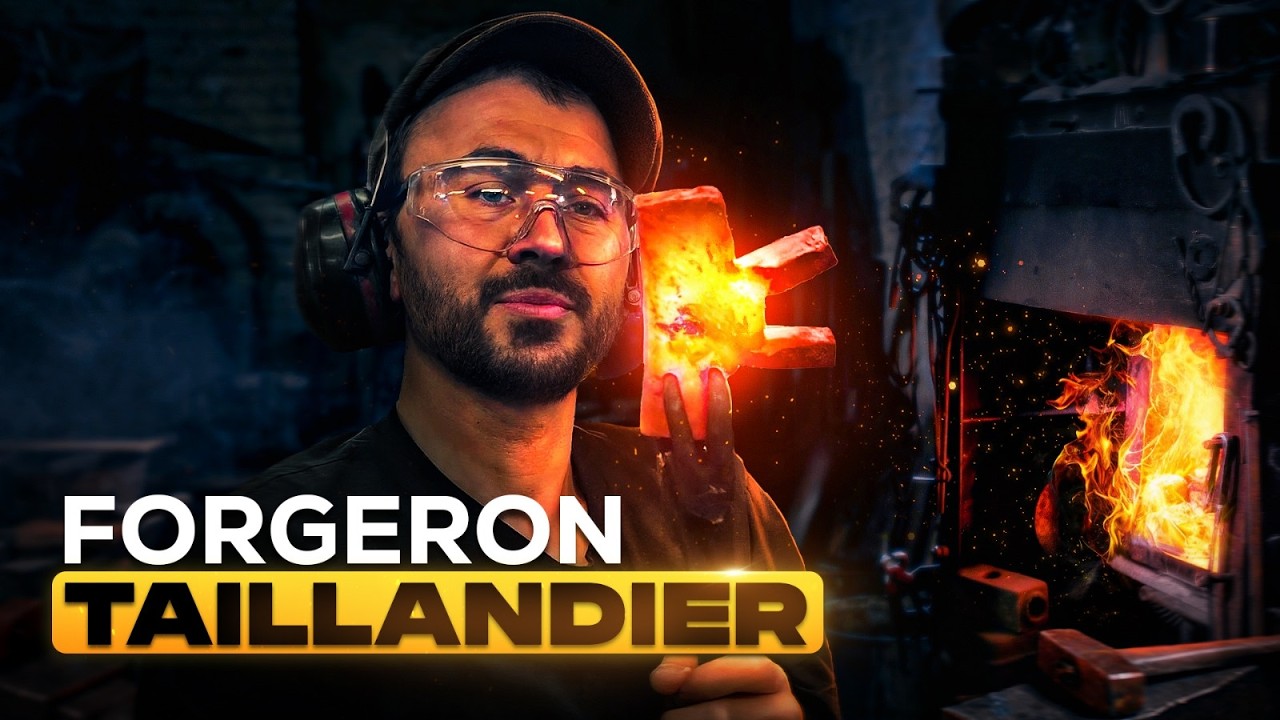 FORGERON TAILLANDIER : Ils ne sont plus que 5 en FRANCE à maîtriser ce savoir-faire