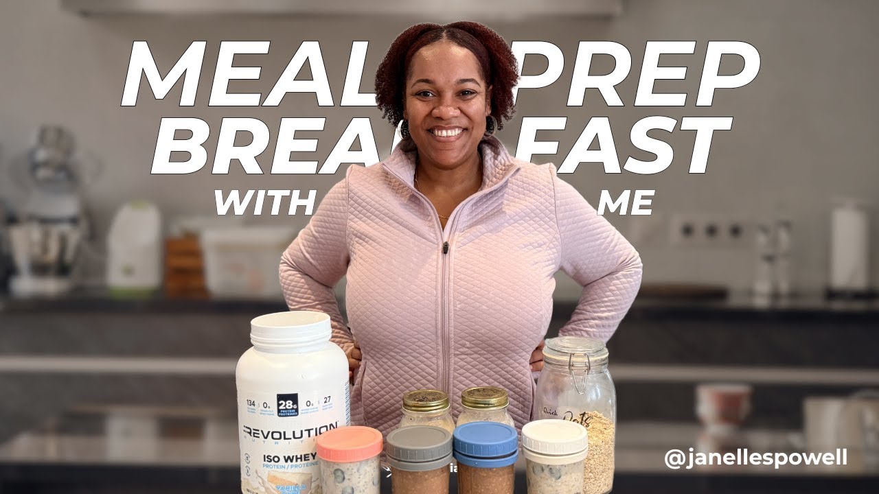 High Protein Overnight Oats (3 Easy Variations) | Healthy Breakfast Meal Prep for the Week