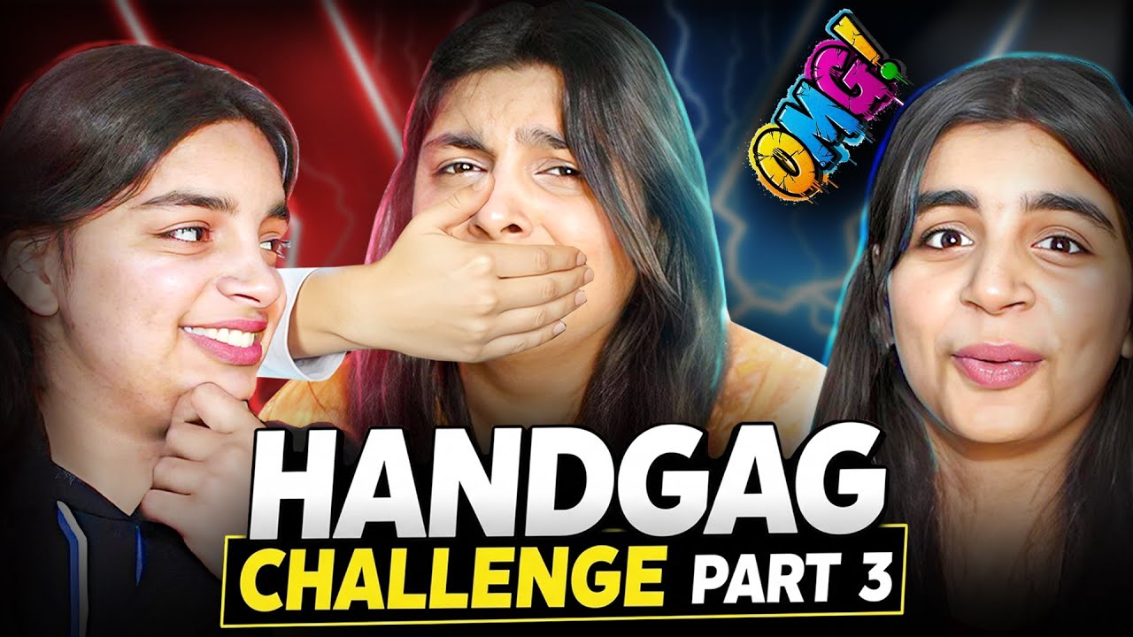 Handgag Challenge Part 3 | Viral Funny Challenge with Sisters 2025 😂