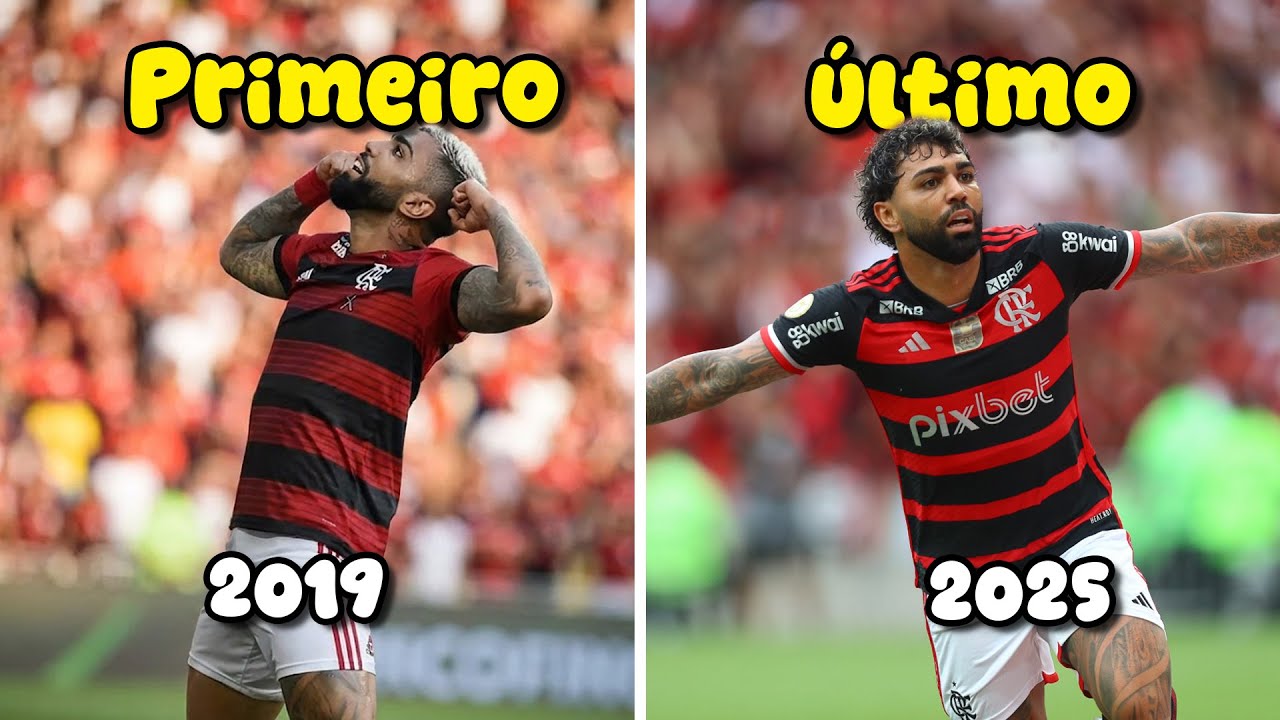 O Primeiro e o Último GOL dos jogadores do Flamengo de 2019