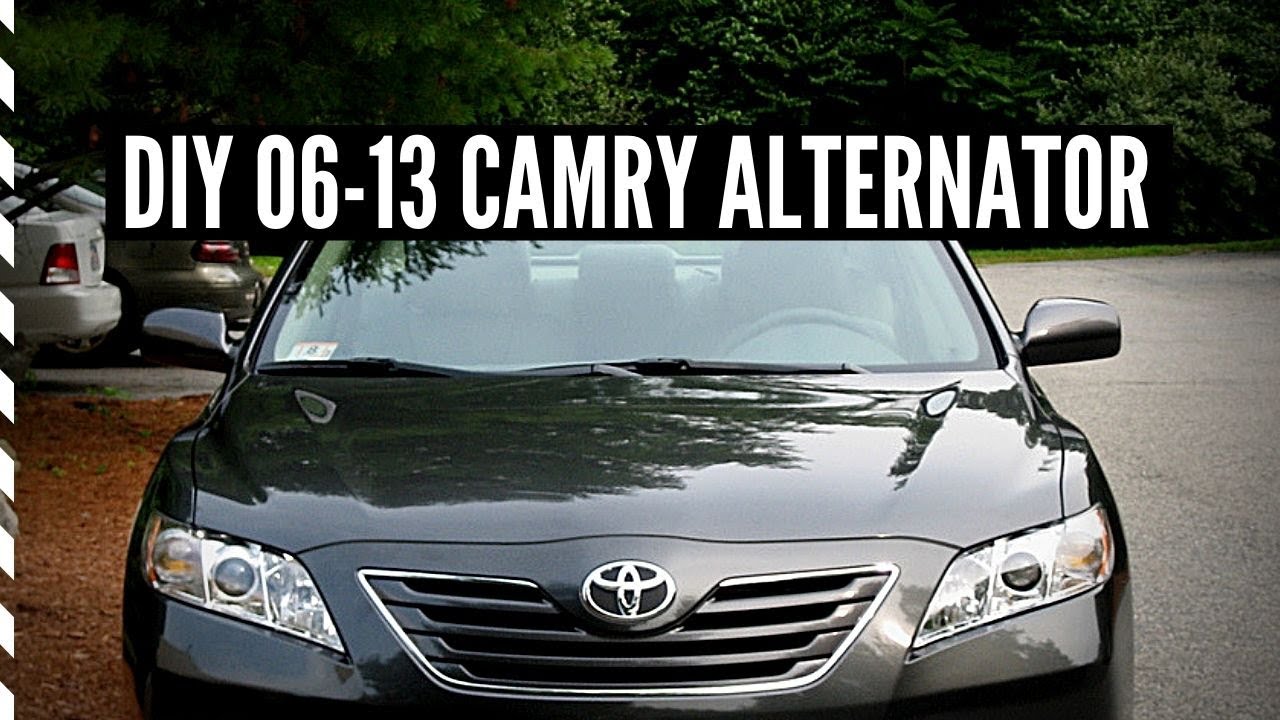How to Replace a Toyota Camry Alternator on the 3.5 V6!