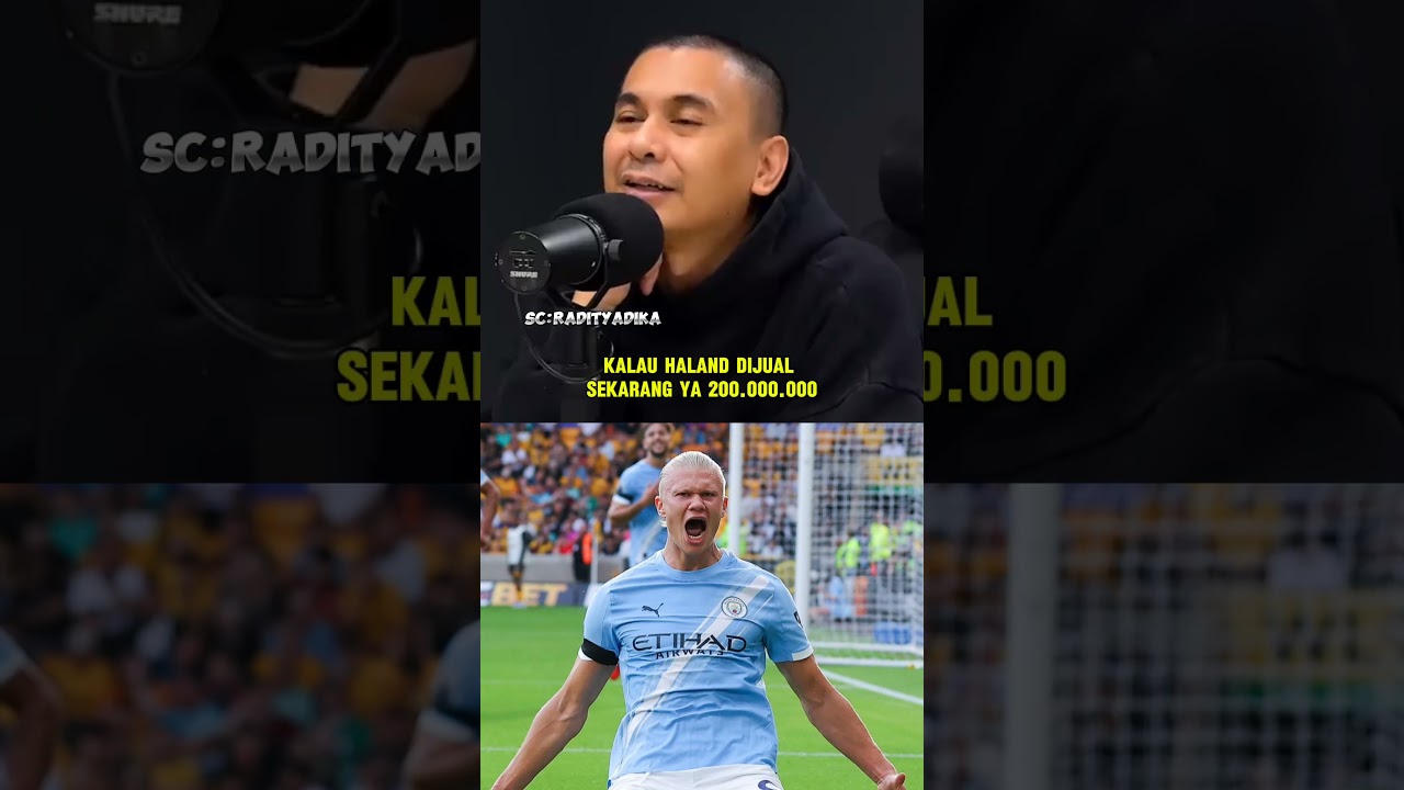 Haaland 200juta masih termasuk murah ? #sepakbola #coachjustin