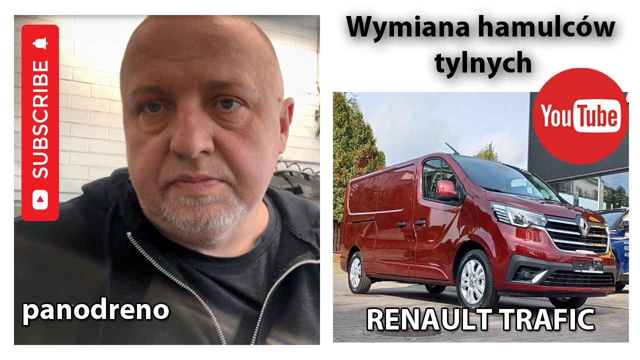 Wymiana hamulców tylnych w Renault Trafic