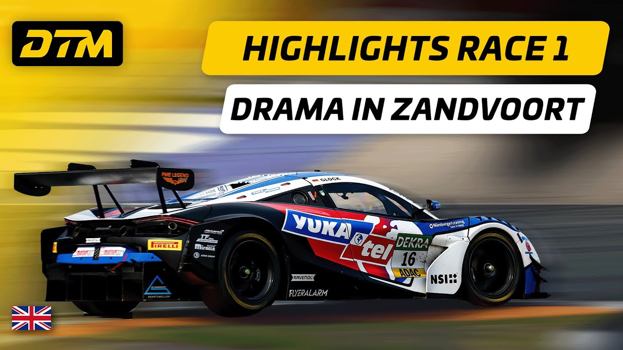 Rain Drama in Zandvoort | Race 1 Highlights Circuit Zandvoort | DTM 2025