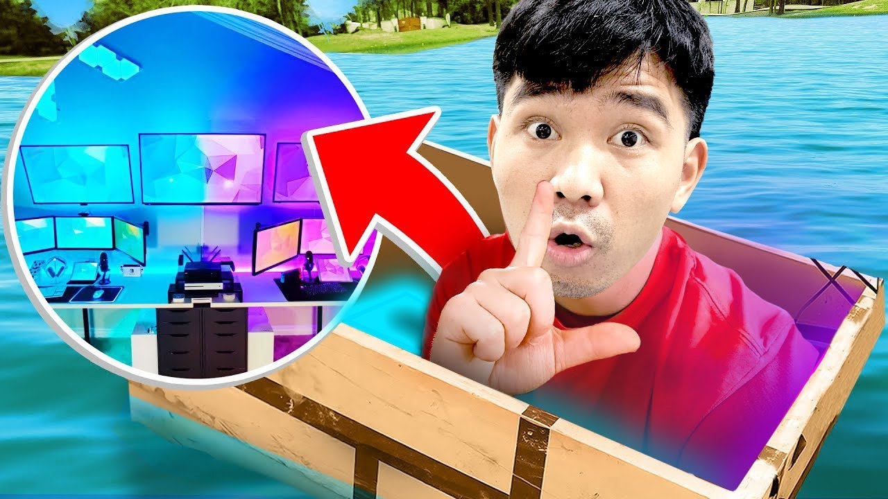 PHD | Căn Phòng Bí Mật Dưới Nước | Secret Underwater Room