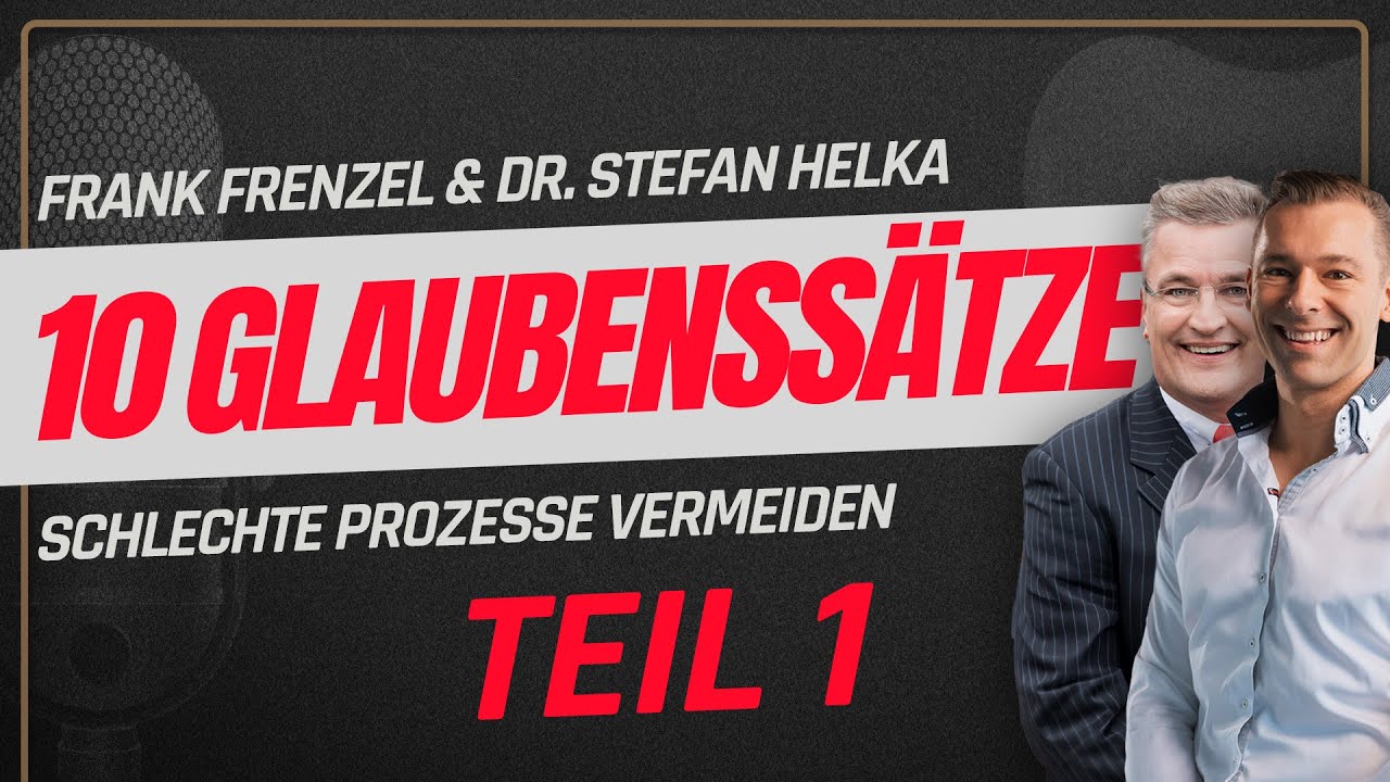 1 - 5 limitierende Glaubenss&auml;tze in der Zahnarztpraxis