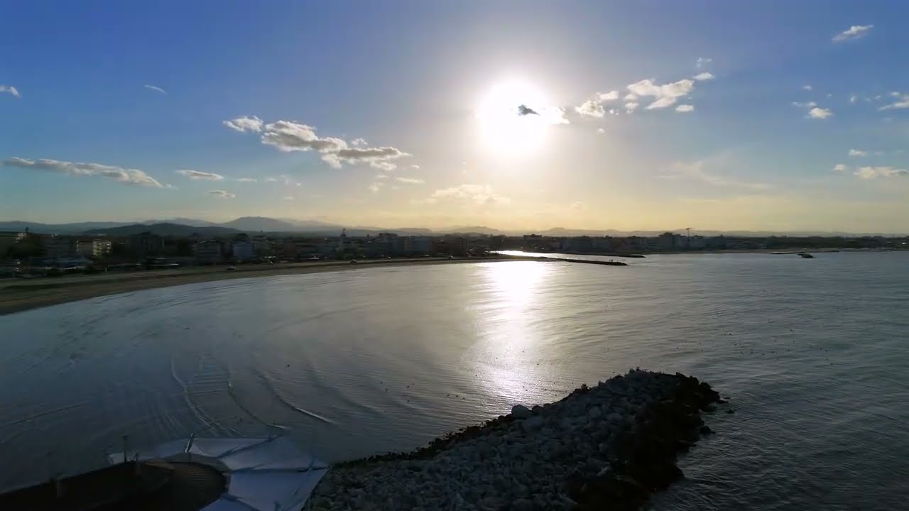 Winter in Rimini | Cinematic Drone Flight