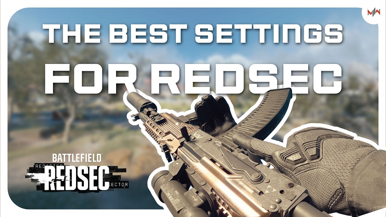 The BEST settings in Battlefield Redsec. I'm here to improve your aim!