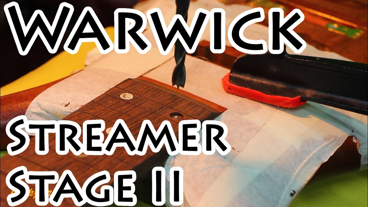 Warwick Streamer Stage II Замена анкера и накладки
