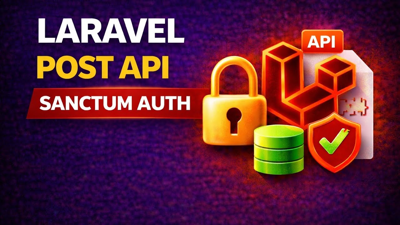 Laravel POST API with Sanctum | Complete Step-by-Step Guide