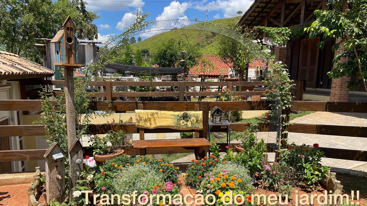 Meu canteiro do arco está incrível, uma grande transformação!!