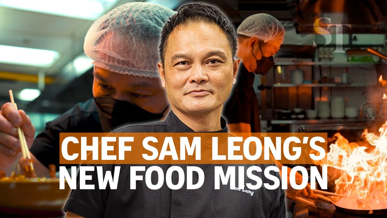Cancer survivor chef Sam Leong designs menu for hospital patients