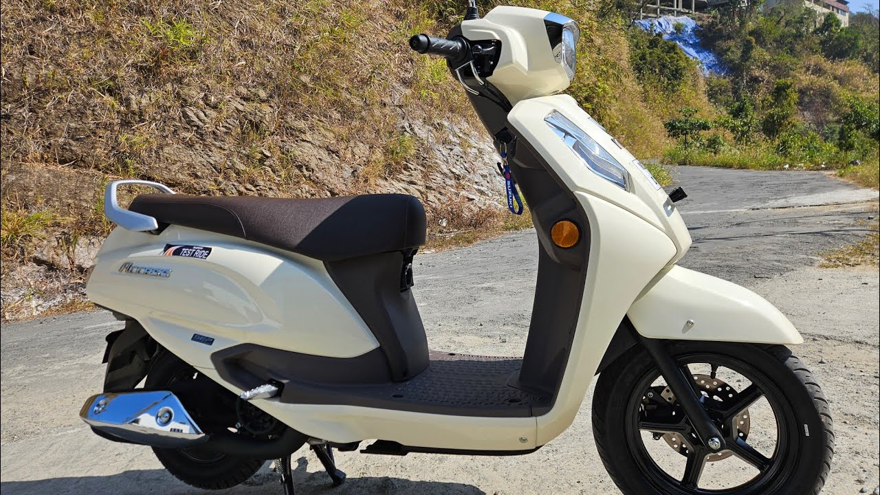 All New Access 125 ( Morning walk)